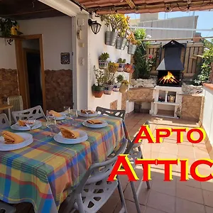 Atico, Terraza Y Barbacoa Appart hôtel